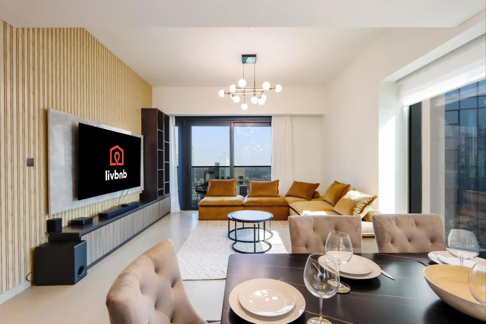 Livbnb - Luxurious 3Br With 1 With Burj Khalifa View Ντουμπάι Διαμέρισμα